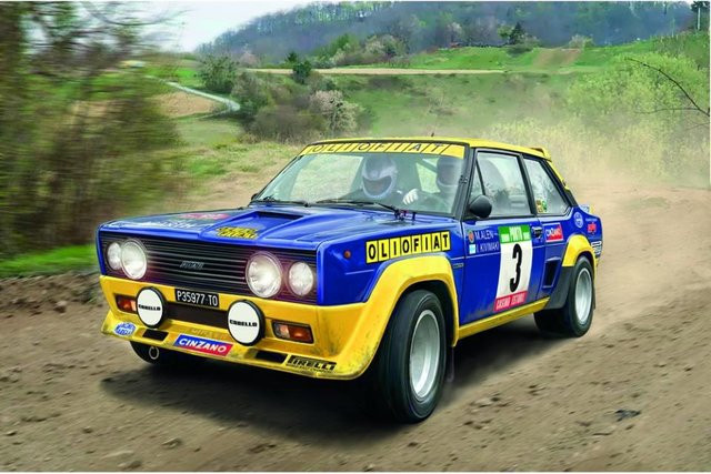 Italeri Fiat 131 Abarth Rally, Modellauto, 1:24, Bunt / Mehrfarbig - Bild 1