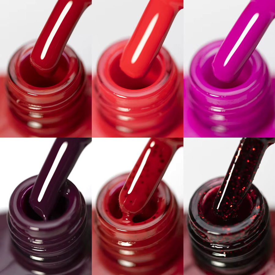 CANNI Nagellack, rot, glänzend, 9 ml - Bild 5