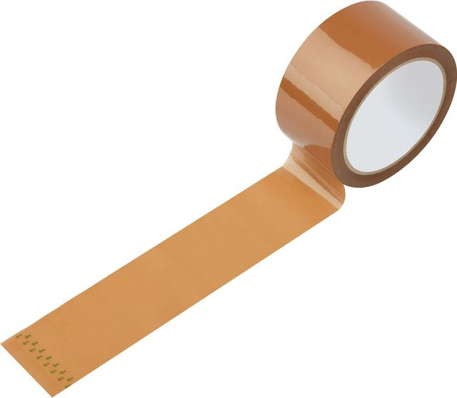 LUX-TOOLS Packband 3er-Set Braun, Breite: 50 mm, Länge: 66 m pro Rolle - Bild 1
