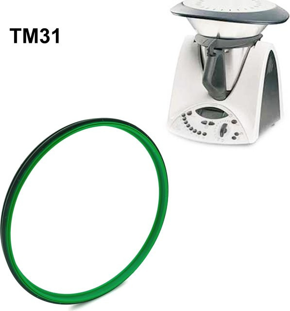 olevo Deckeldichtung TM31 großer Dichtungsring für Thermomix in Grün - Bild 1