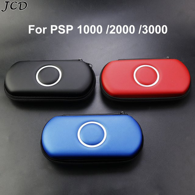 JCD Tragbare Harte Reise-Tragetasche in Blau für Sony PSP 1000 2000 3000 Spielkonsolen - Bild 1
