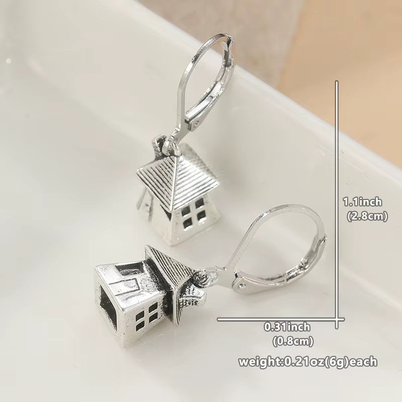 YoYo Ohrringe, Silber überzogen, Haus Design, Damen - Bild 4