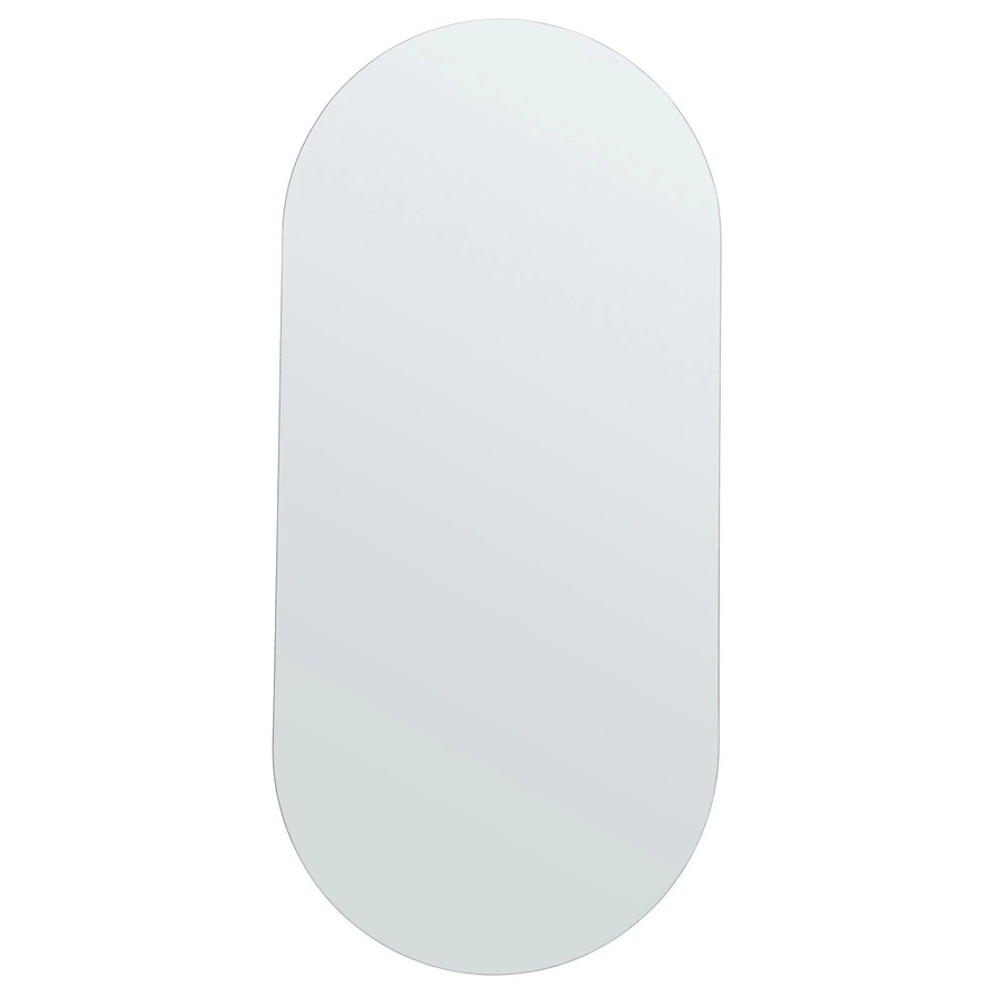 House Doctor Wandspiegel Walls oval in Silber, B/H: 70 x 150 cm - Bild 1