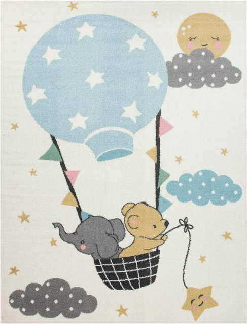 Kinderteppich Ninique beige B: 133 cm, T: 190 cm - Bild 1
