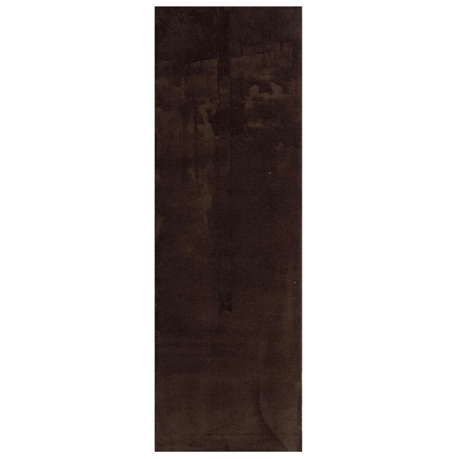 vidaXL Bereichsteppich HUARTE Rechteckig Braun Modern Abstract aus Polyester B: 250 cm, T: 80 cm - Bild 2