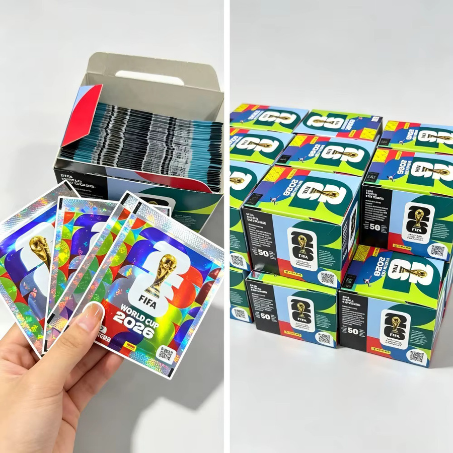 Panini 2026 FIFA Weltmeisterschaft Original-Aufkleber, Internationale Version, 350 Stück/Box - Bild 3
