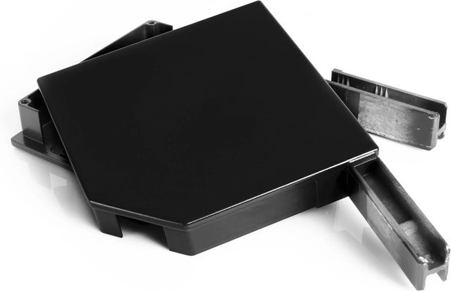 Avosdim Alu Blendkappen 45 Grad in Schwarz RAL 9005 mit 16,5 cm Durchmesser - Bild 1