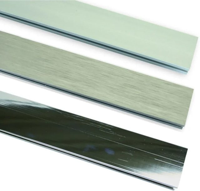 Gardinia Gardinenstange Luxor aus Edelstahl in Silber, Länge: 160 cm - Bild 1