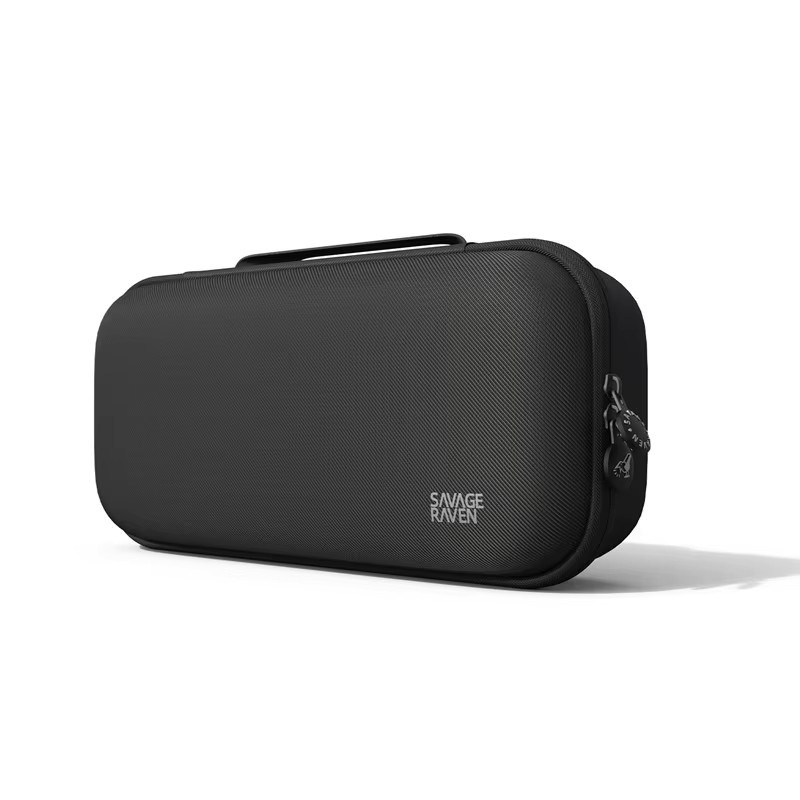 Skull & Co. Savage Aufbewahrungstasche Raven für Nintendo Switch 2, tragbare EDC-Hartschalen-Tragetasche in Schwarz - Bild 4