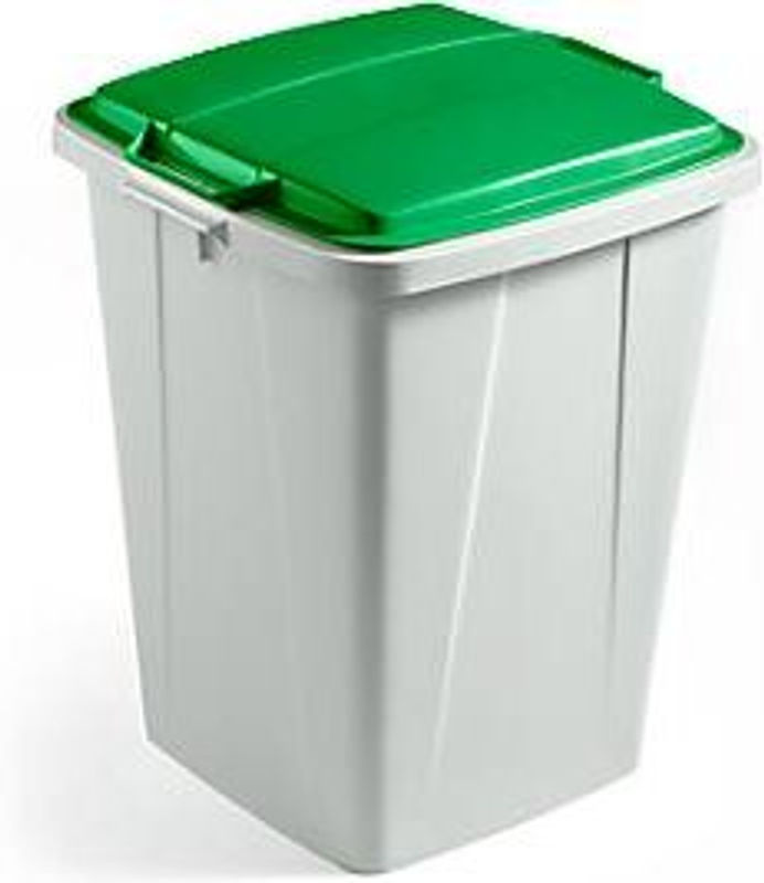 Durable Wertstoff-Sammelbehälter mit Deckel, 90 l, grün - Bild 2