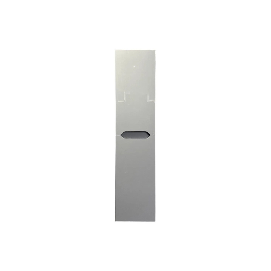 Badschrank Stefanie von Vente-unique in Grau, Wandmontage, Breite: 30 cm, Höhe: 120 cm, Tiefe: 30 cm - Bild 2