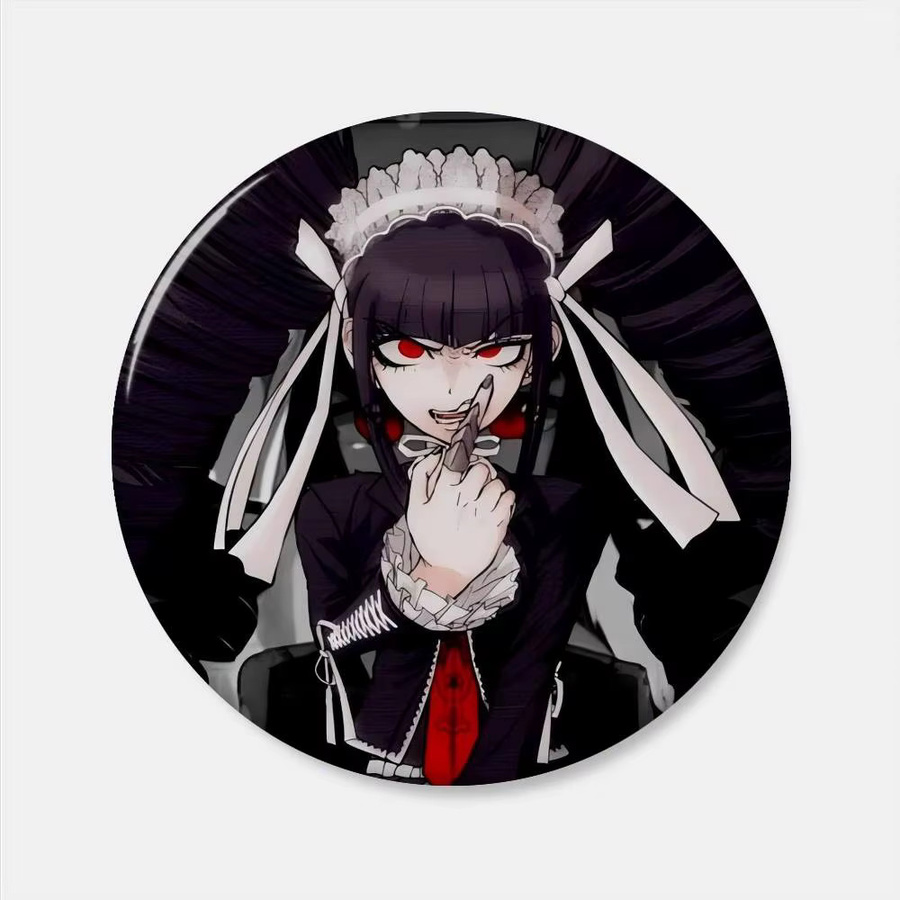 Mesuca Anstecknadeln, Danganronpa Anime, Cartoon - Bild 7