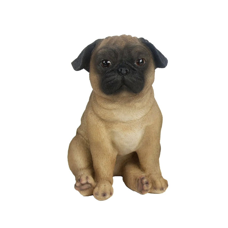 Sunny Garden Deko-Figur Hundebaby Mops in Braun, Höhe: 22 cm - Bild 2