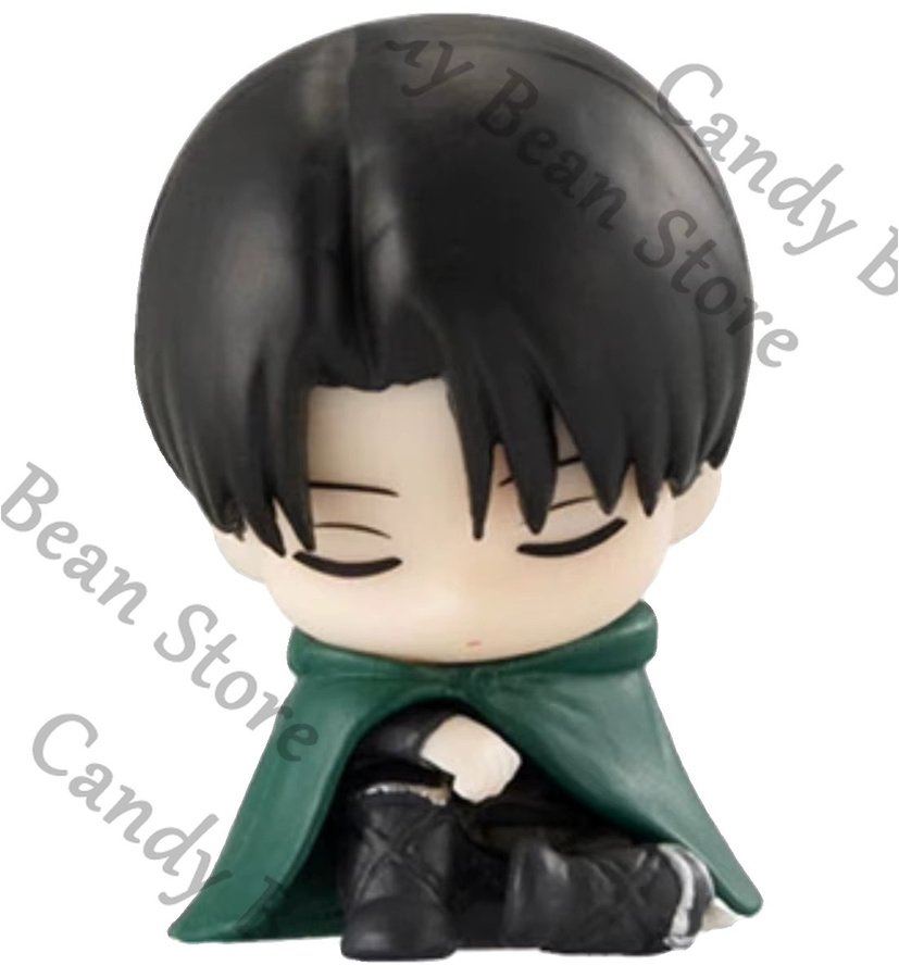 Anime Angriff auf Titan Gashapon Figur Set mit Hange Zoe, Eren Jaeger und Mikasa Ackerman als Garage Kit Puppen - Bild 4