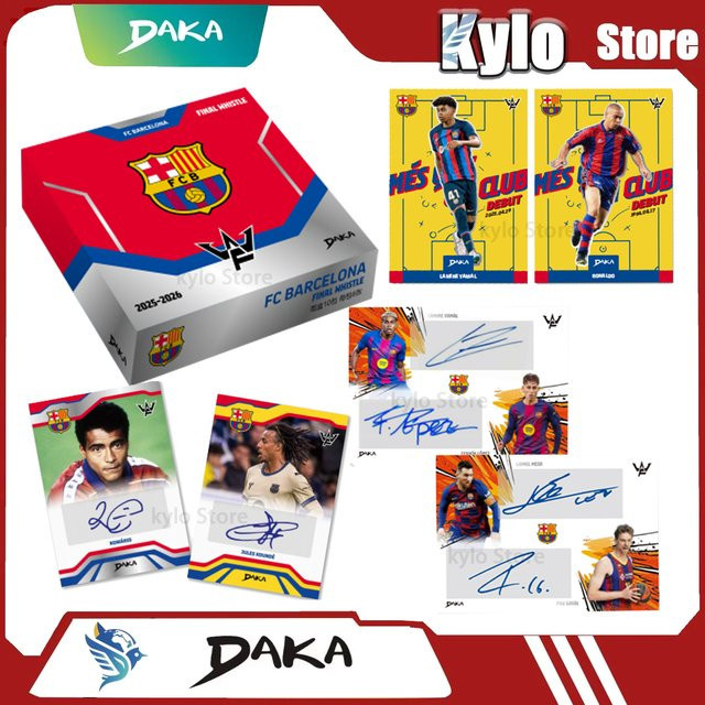 DAKA FC Barcelona Final Whistle Series Messi Neymar Pau Gasol Sammelkarte - Bild 1