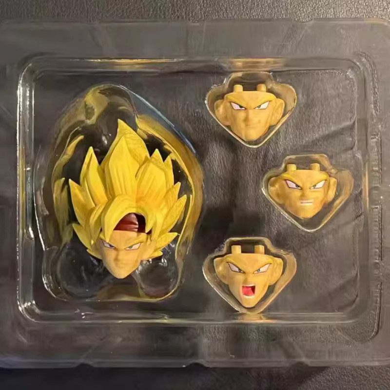 Bandai Dragon Ball SHF Bardock Super Series Kopfskulptur-Zubehörpaket, Replik-Spielzeug - Bild 3