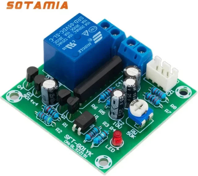 SOTAMIA Klasse A Power Verstärker Audio Netzschalter Intelligente Audio Control Schalter in Silber - Bild 1