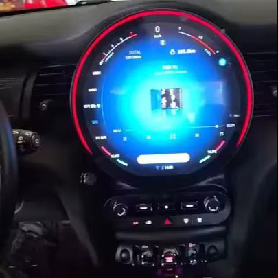 Aotsr Multimedia Player mit 11,8 Zoll HD Touchscreen, CarPlay und GPS Navigation für MINI F55/F56/F57 (2015-2020), Schwarz - Bild 5