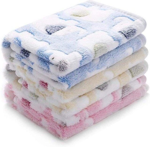Weiche Baby Decke mit Elefanten-Motiv in Pink, warmer Korallen-Samt Swaddle Wrap für Neugeborene - Bild 1