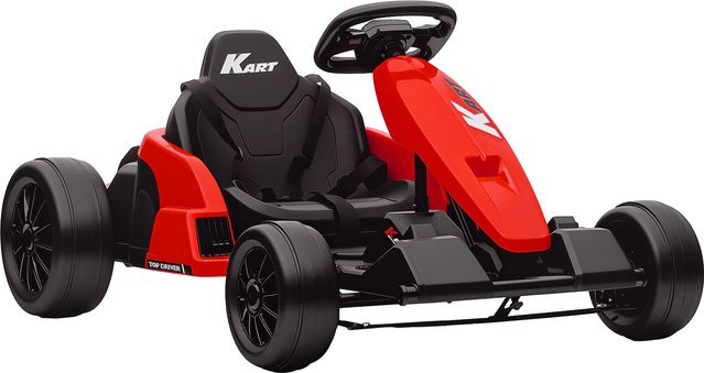 AIYAPLAY Kinder Elektro Gokart, Drift Kart, Rot, ab 6 Jahre - Bild 1