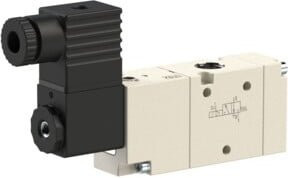 Riegler 3/2-Wegeventil elektropneumatisch monostabil G 1/2 NO in Mehrfarbig - Bild 1