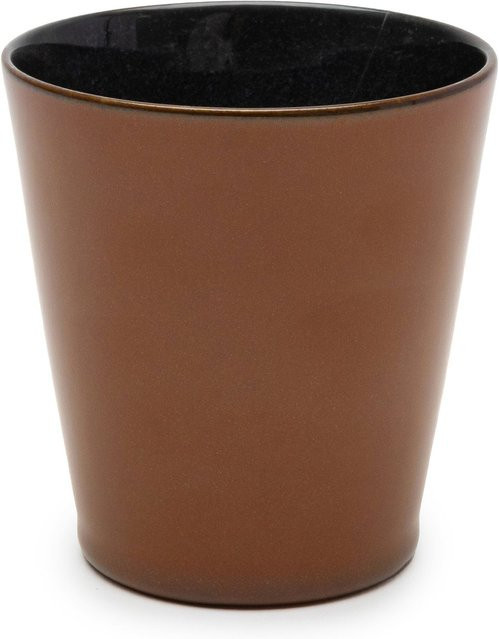 Serax Terres De Reve Becher konisch aus Keramik in Rot und Braun - Bild 1