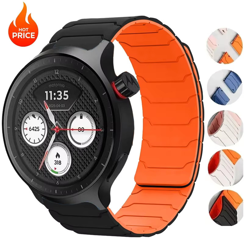 Motorola Uhrenarmband, Silikon, Magnetisch, Unisex - Bild 4