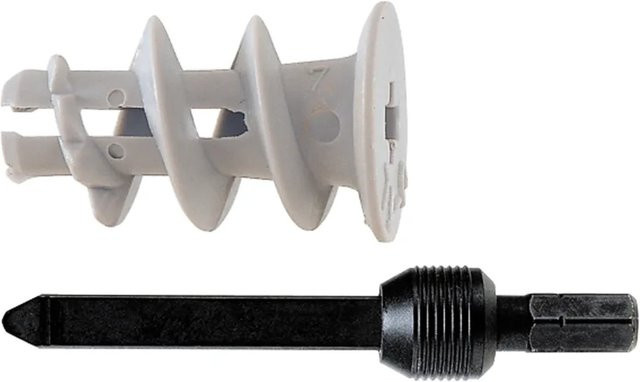 Fischer Gipskartondübel GK aus Nylon in Grau, 22 mm, 100 Stück - Bild 1