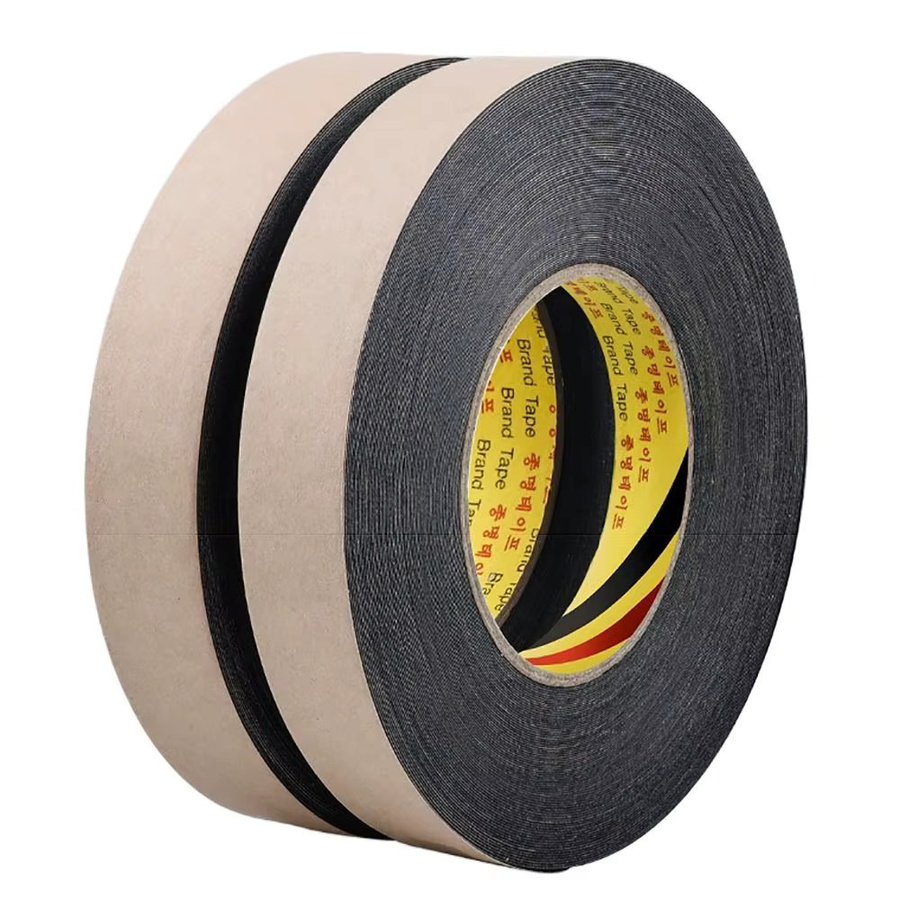 Selbstklebendes Ripsband in Schwarz, 25 Yards Klebestreifen für Ecktücher und Stoffe - Bild 4