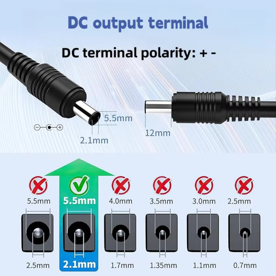 Netzteil AC 100-240V zu DC 12V 24V LED Streifen Adapter Transformator in Schwarz - Bild 3