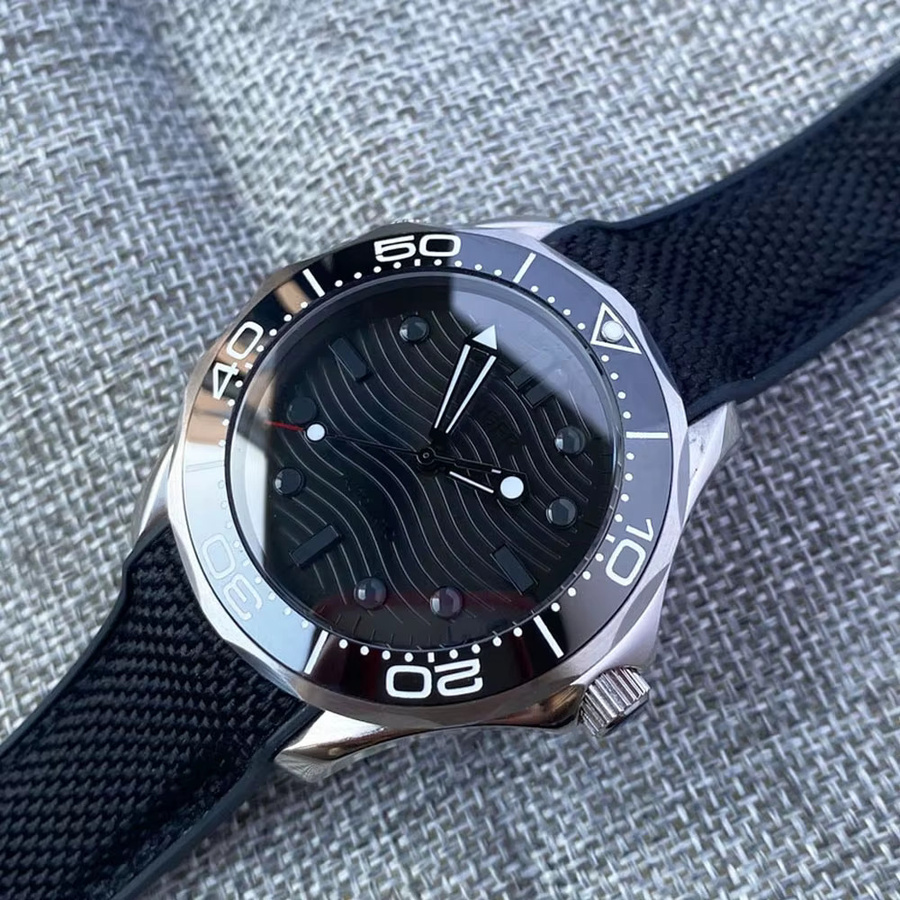 Mingzhu Armbanduhr Automatik, Edelstahl, 41 mm, Schwarz, Herren - Bild 2