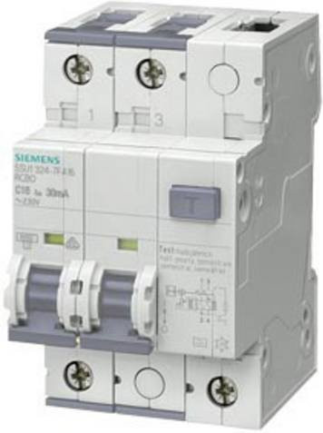 Siemens RCBO Schalter in Weiß, 32A, 0.03A, 110V - Bild 1