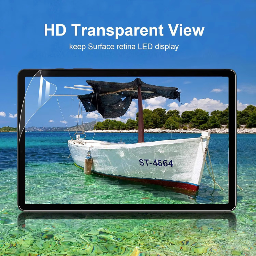 2 Stück papierähnliche Displayschutzfolie für Samsung Galaxy Tab S8 S9 S10 Ultra S9 A11 Plus, transparent - Bild 3