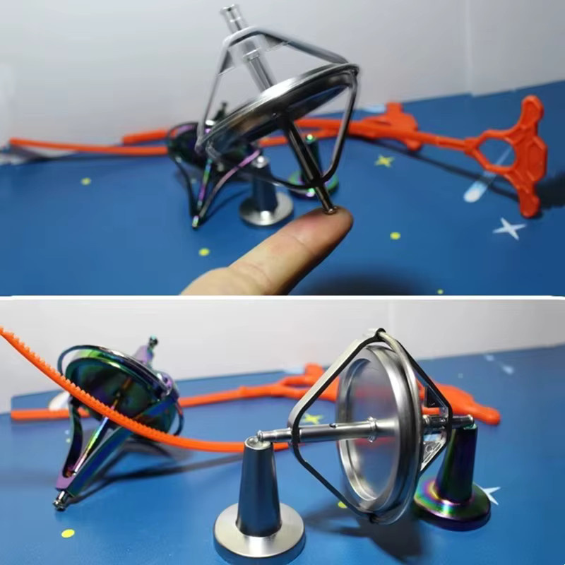 Meade Metall Gyroskop Spielzeug, Mechanische Anti-Schwerkraft - Bild 4