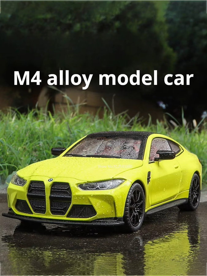 RMZ city M4 760LI Automodell Spielzeug, 1:24, mit Vorderradlenkung, Sound und Licht, Rückziehfunktion, Stoßdämpfung - Bild 5
