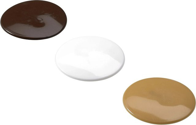 Hettich Abdeckkappe für Rastex 30 mm in Weiß, Braun und Beige - Bild 1
