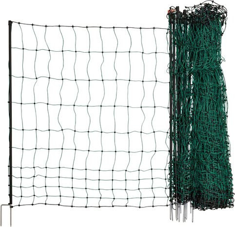 Kerbl Geflügelnetz in Grün, B: 26 cm, H: 106 cm, L: 5000 cm - Bild 1