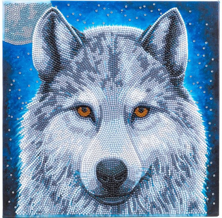 Craft Buddy Diamond Painting Crystal Art Kit Moonlight, ab 8 Jahren