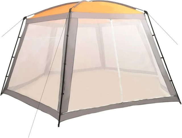 Furnicato Pool Pavillon Partyzelt Grau B/T/H: 660 x 580 x 250 cm - Bild 1