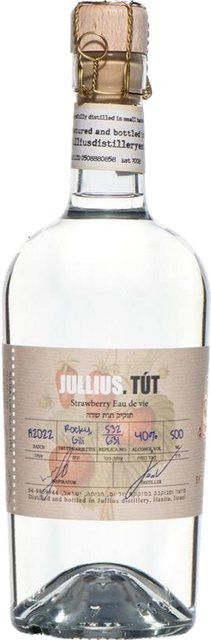 Jullius-TUT Strawberry Eau de Vie, Israel, 40% Vol., 0,5 l - Bild 1