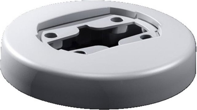 Rittal Befestigung CP 60 für Tragarmanschluss Ø 130 mm, Zink-Druckguss, Licht-Grau (RAL 7035) - Bild 1