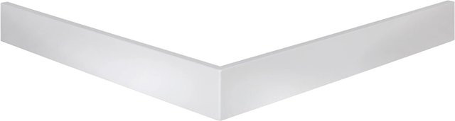 Schulte ExpressPlus Schürze für Duschwanne Quadrat extraflach in Alpinweiß B/B: 90 x 90 cm - Bild 1