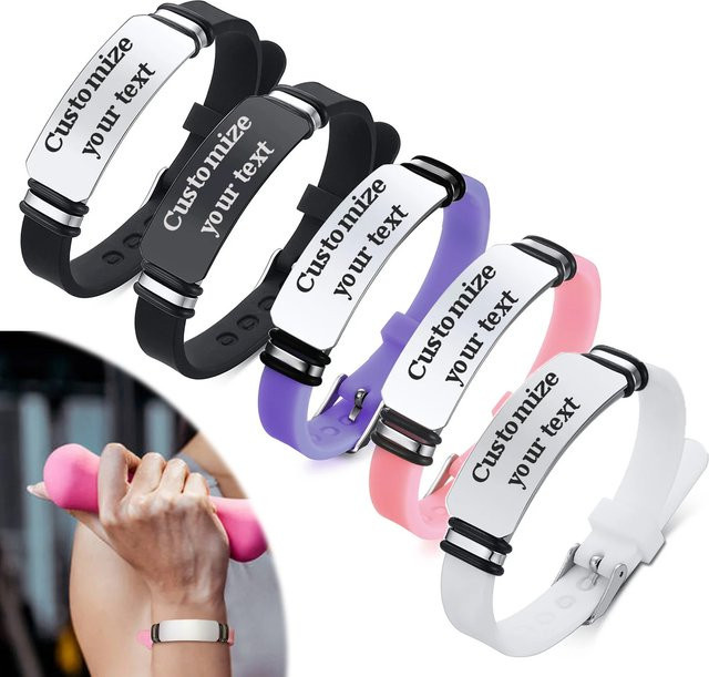 AIMH Armband, Edelstahl, Silber, Damen - Bild 1