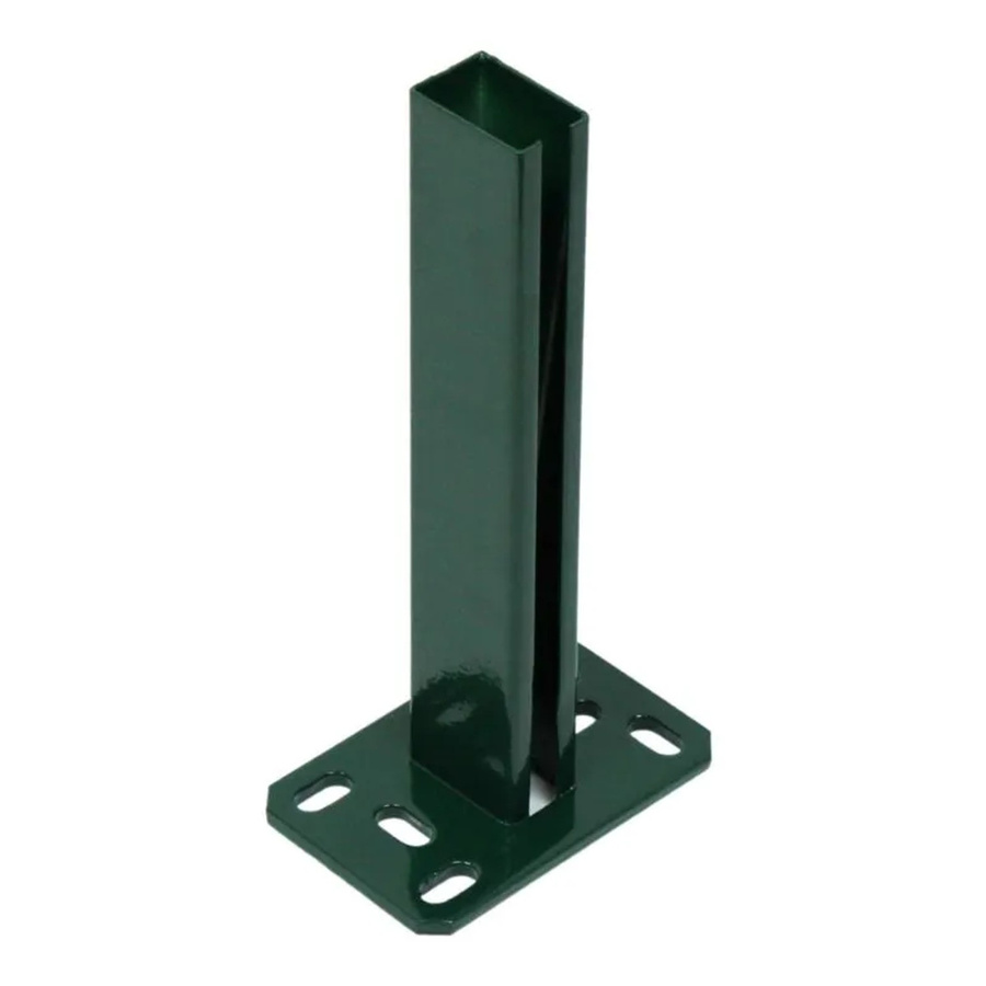 Galaflor Lange Bodenplatte für 60x40mm Pfosten in Grün - Bild 2
