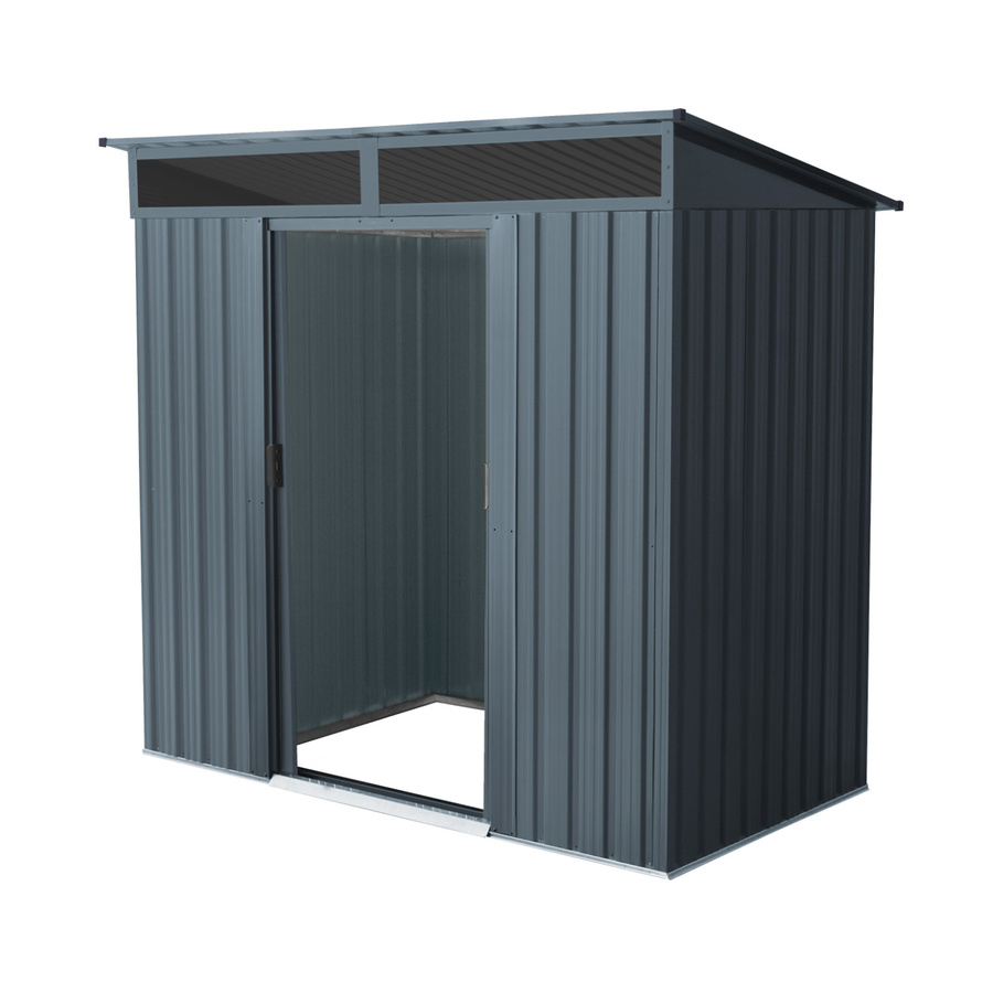 Pergart Gerätehaus Lüttich 64 in Anthrazit matt mit 2,35 m² Stellfläche - Bild 4