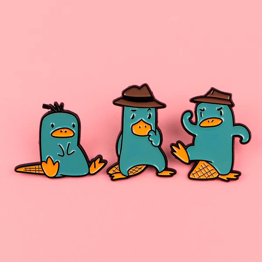 Disney Anstecknadel Platypus, Emaille, Bunt, Damen - Bild 2