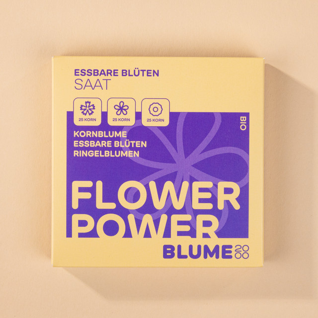 Essbare Blüten Saatgut von BLUME2000 für Garten und Freiland - Bild 1