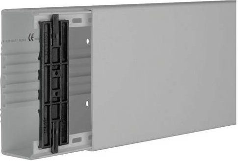 Hager Kabelkanal FB6015007030 Grau B: 15,0 cm, H: 6,1 cm, L: 200 cm - Bild 1