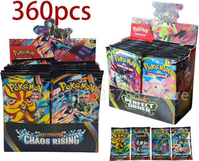 Pokémon TCG MEGA EVOLUTION Chaos Rising Ascended Heroes Flames Phantasmal Flames Booster-Box, Pokémon-Kartenspiel, 36er Set, ab 6 Jahren - Bild 1