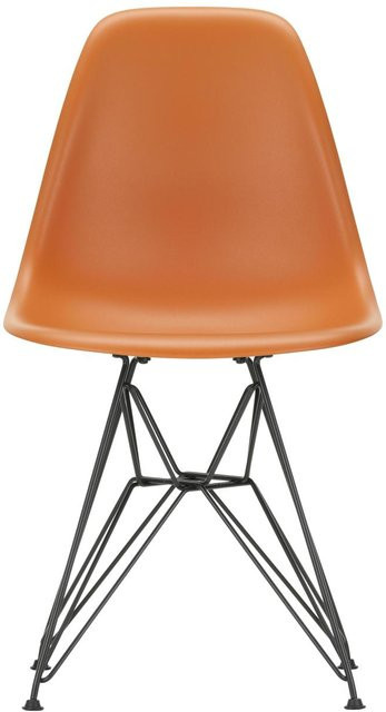 Vitra DSR Eames Plastic Side Chair aus Polypropylen in Orange matt - Bild 1